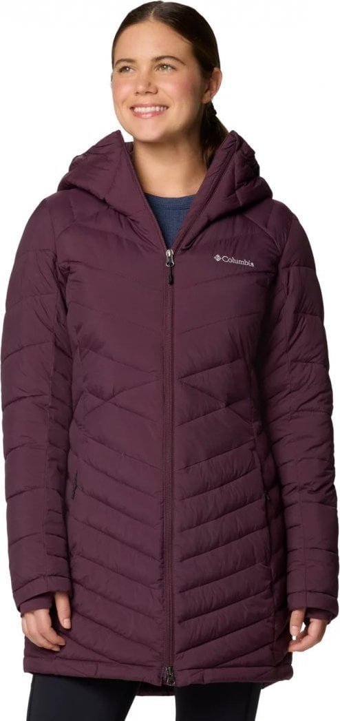 Columbia Joy Peak Hooded II Mid Jacket 2088641607 Bordowe M