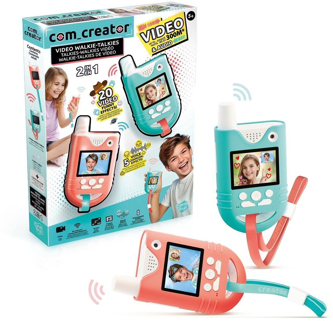 Canal Toys Studio Creator Video Walkie-Talkies