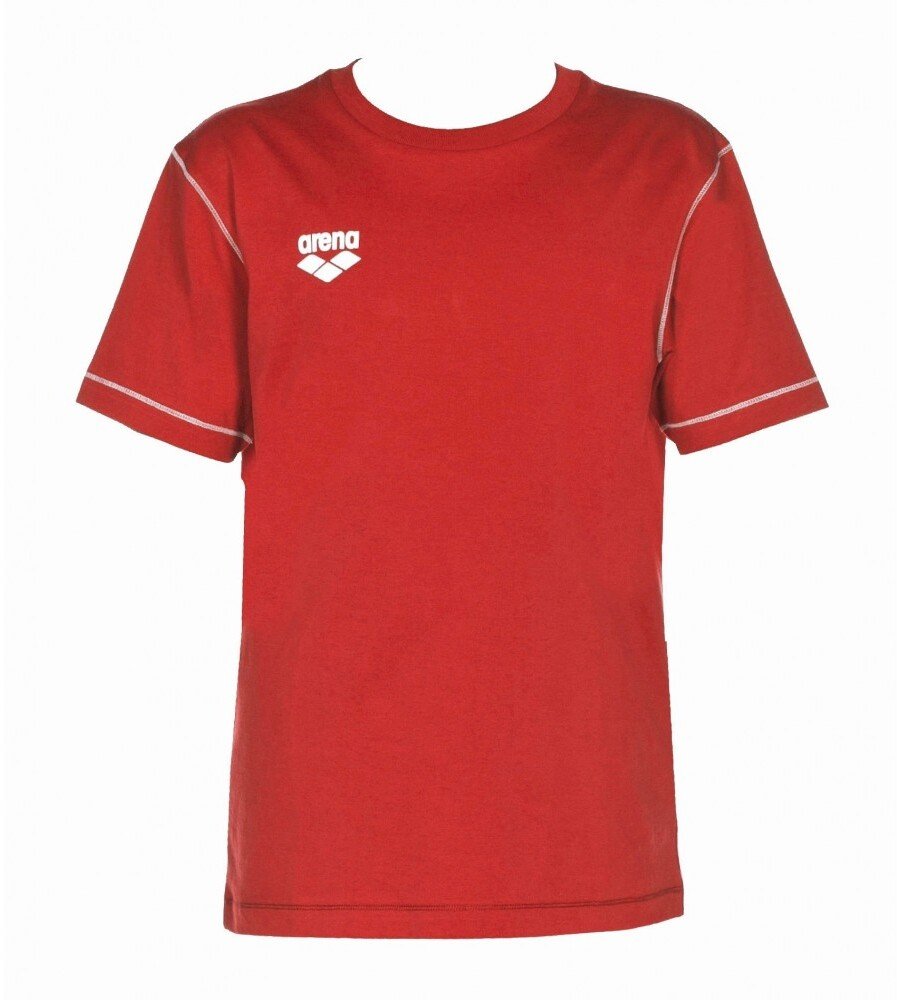 Arena KOSZULKA T-SHIRT UNISEX JUNIOR TL S/S TEE RED 1D360/40 116