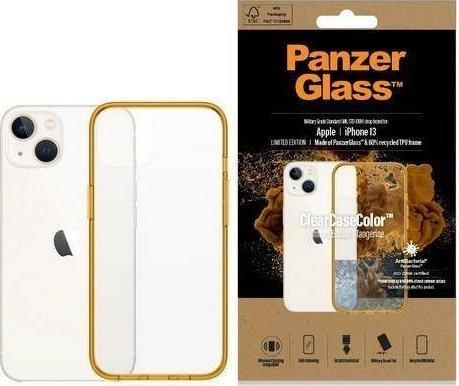 PanzerGlass ClearCase - etui ochronne do iPhone 13 Tangerine