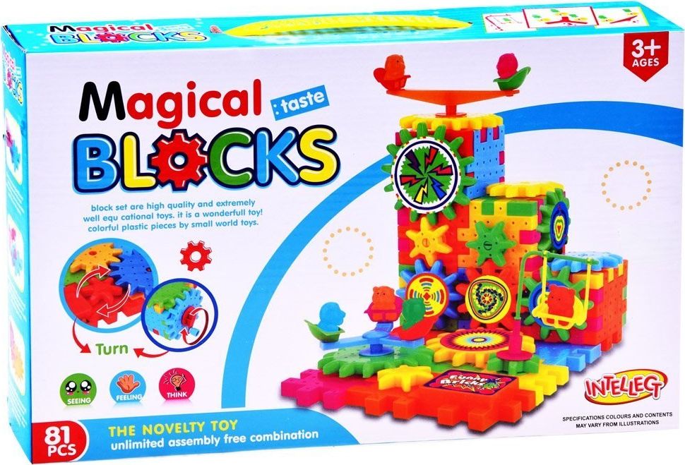 Jokomisiada Wafle klocki dla małych budowniczych 81 ele ZA2951