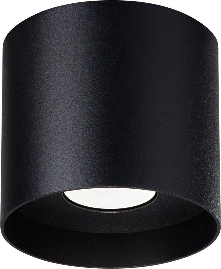 Lampa sufitowa Sollux Lighting SOLLUX Plafon MIKA czarny 1 x GU10 SL.1281