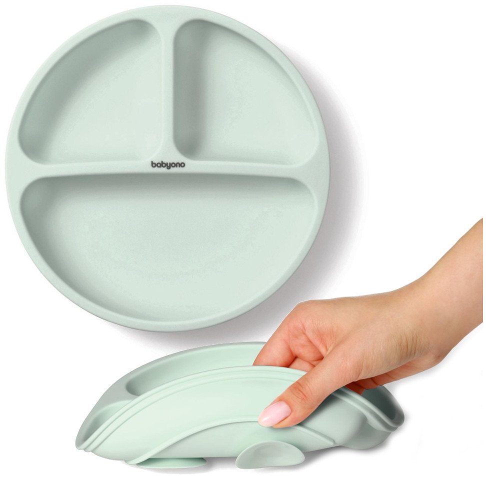 Colorovo Silikonowy talerzyk z przyssawką Canpol babies (1482/03)