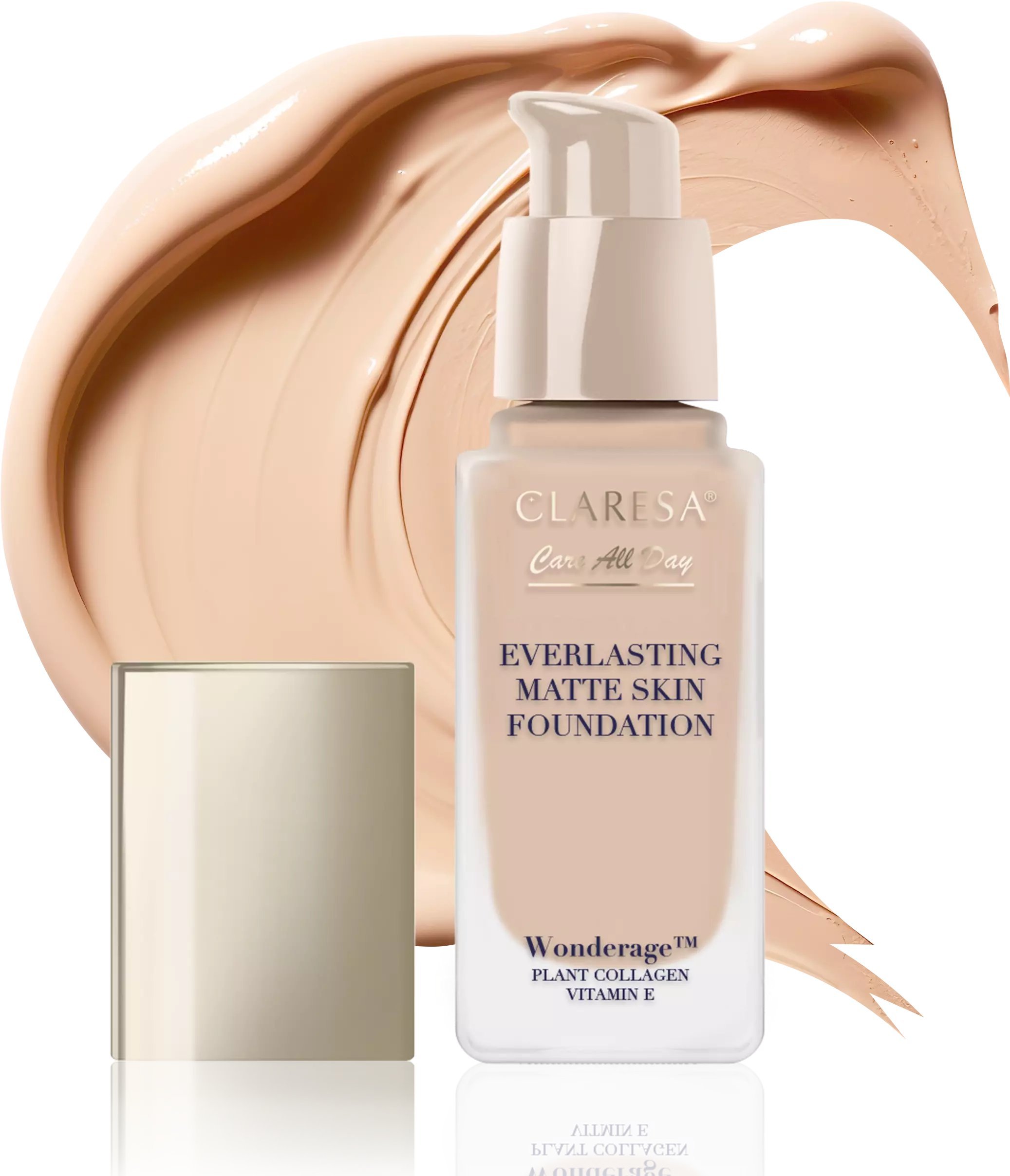 MAC CLARESA_Care All Day Everlasting Matte Skin podkład wygładzający matujący 05 Sand 32ml