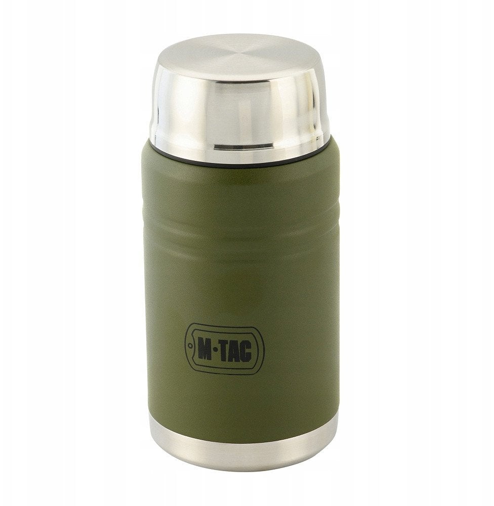 Termos obiadowy z łyżką ze stali Inox M-TAC Olive poj. 750 ml.