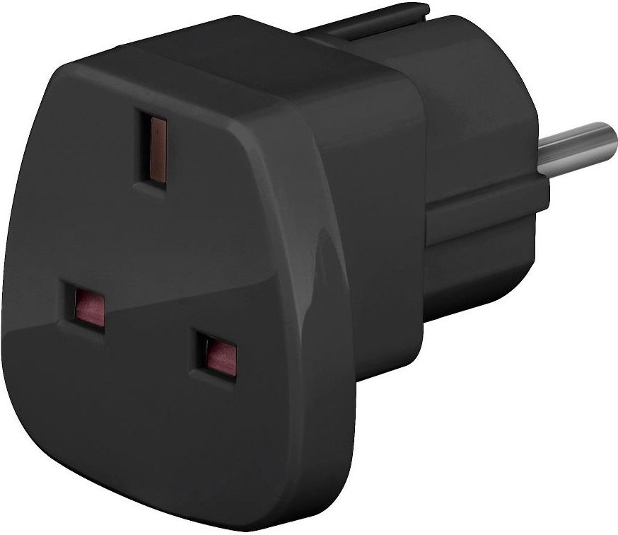 Techly Adapter zasilania UK/EU 13A, UK/BS - CEE 7/7 - 942716