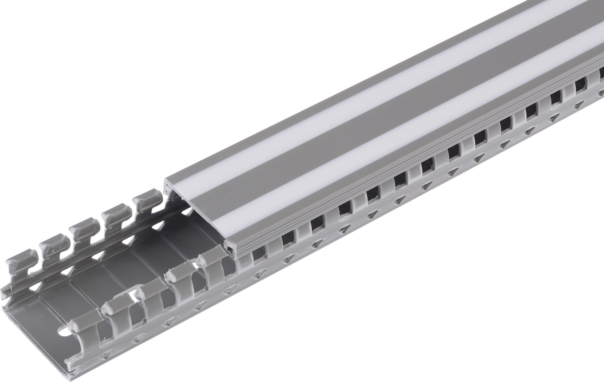 Legrand Korytko grzebieniowe LINA25 40 x 25mm szare 2m (636005)