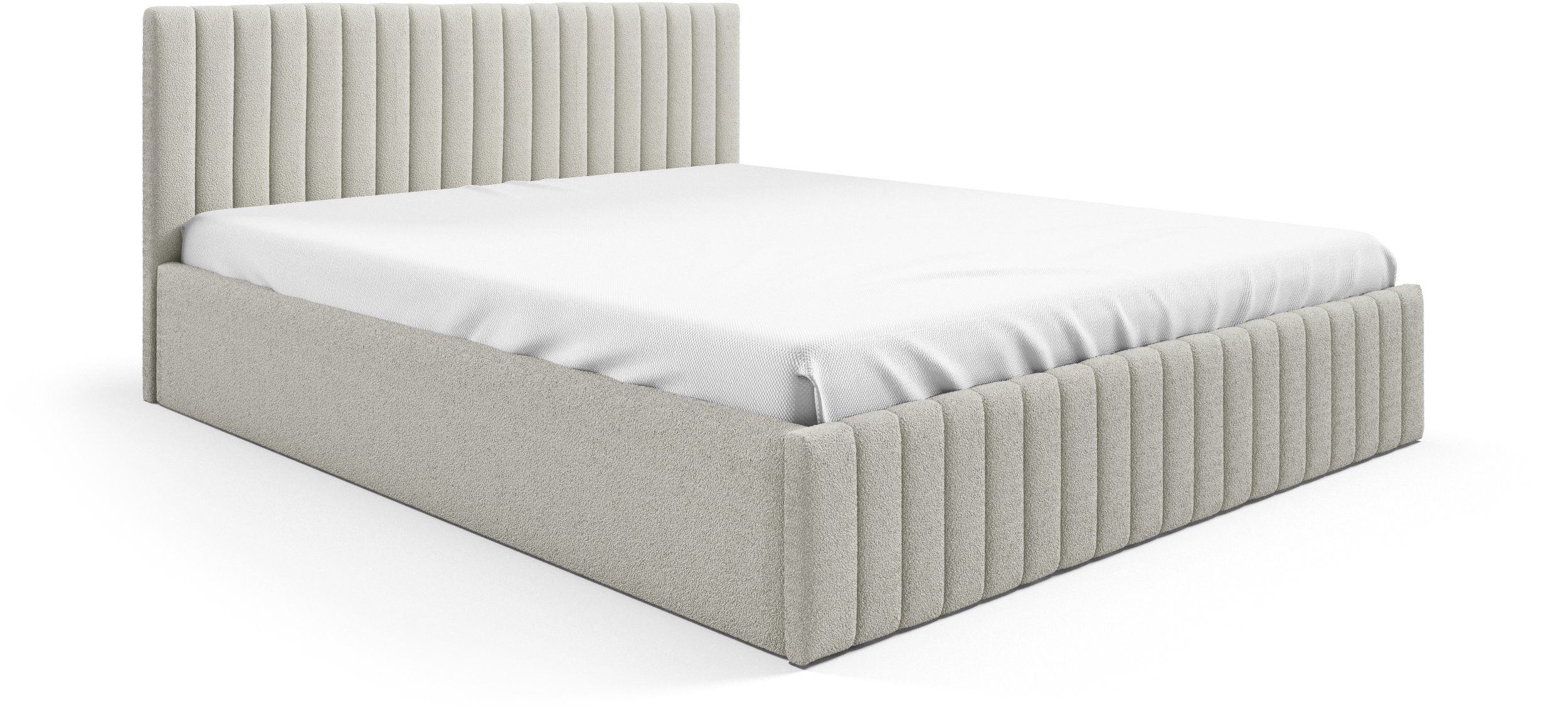 ŁÓŻKO SOLA 160X200 stelaż metalowy , POJEMNIK , BOUCLE , BUKLA quelle 02