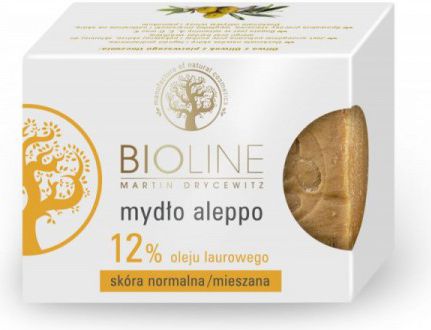 Bioline Mydło aleppo 12% oleju laurowego 200g