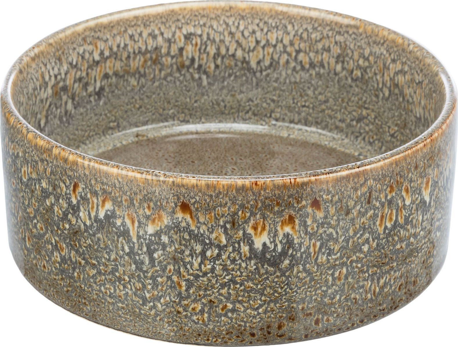 Trixie Miska ceramiczna, dla psa, brązowa, 0.9 l/ 16 cm