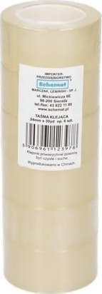 Taśma klejąca 24mmx27,5m 6szt