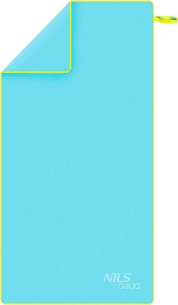 Nils Extreme Ręcznik z mikrofibry Nils Aqua NAR11 140x70 cm jasnoniebieski