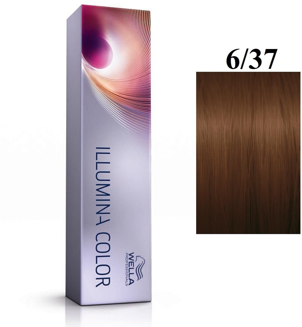 Wella Professionals Wella Professionals, Illumina Color, Permanent Hair Dye, 6/37 Dark Blonde Golden Chestnut, 60 ml For Women