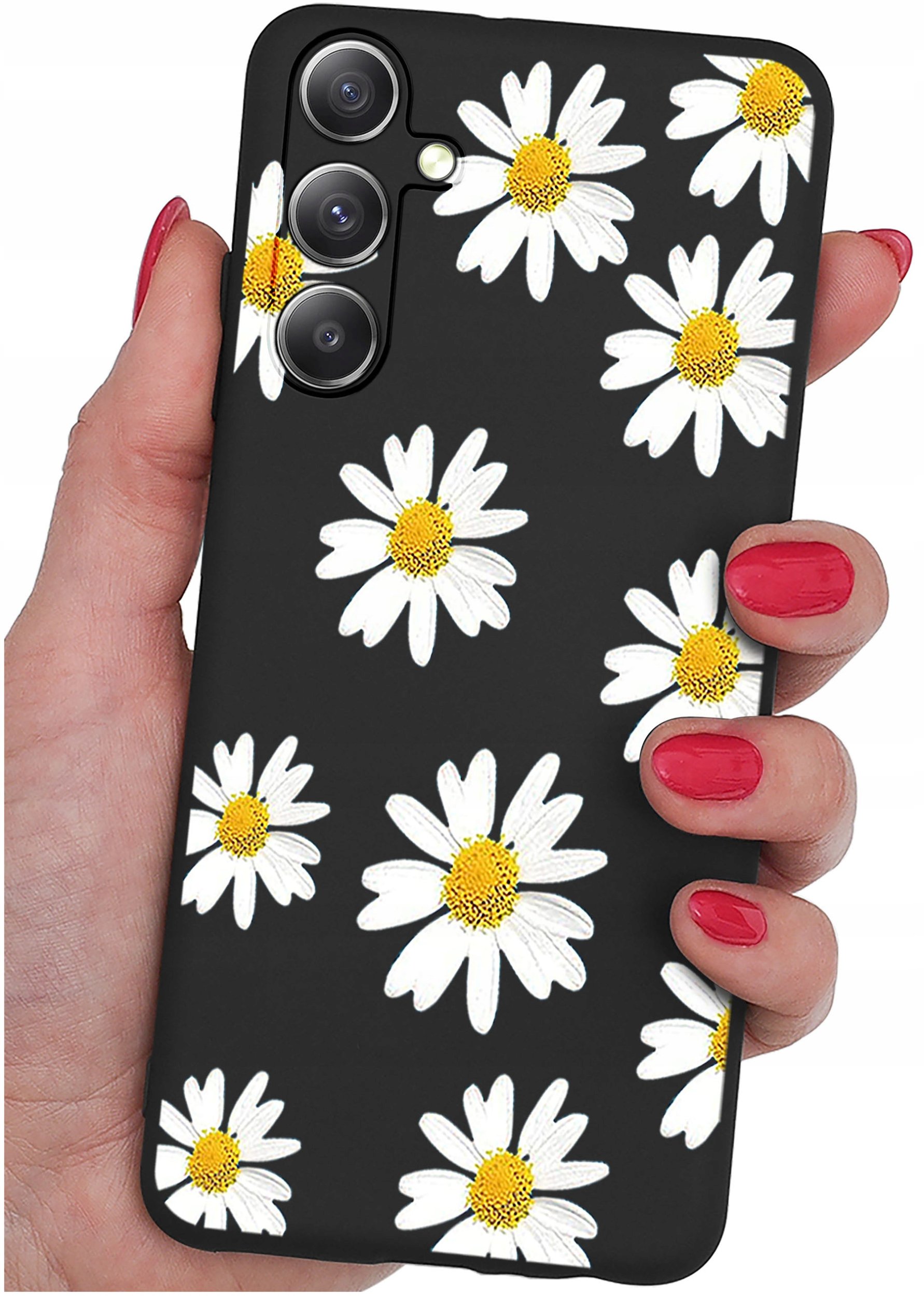 ETUI do Samsung Galaxy S25 WZORY | SILIKONOWE MATT CASE + SZKŁO 9H