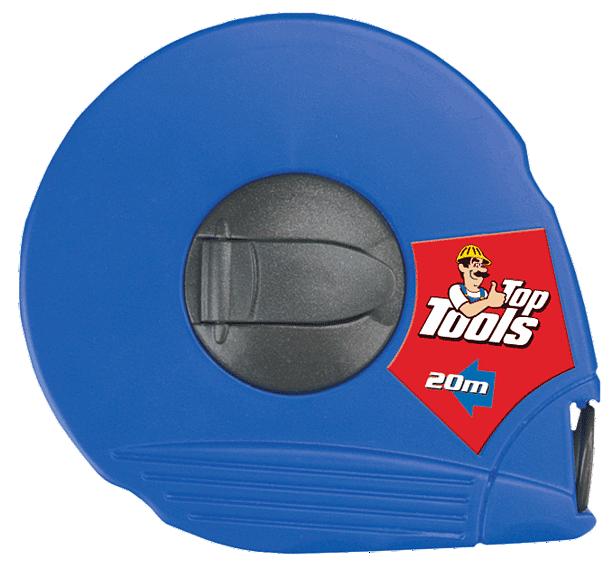 Top Tools Taśma miernicza z włókna szklanego 20m niebieska 28C512