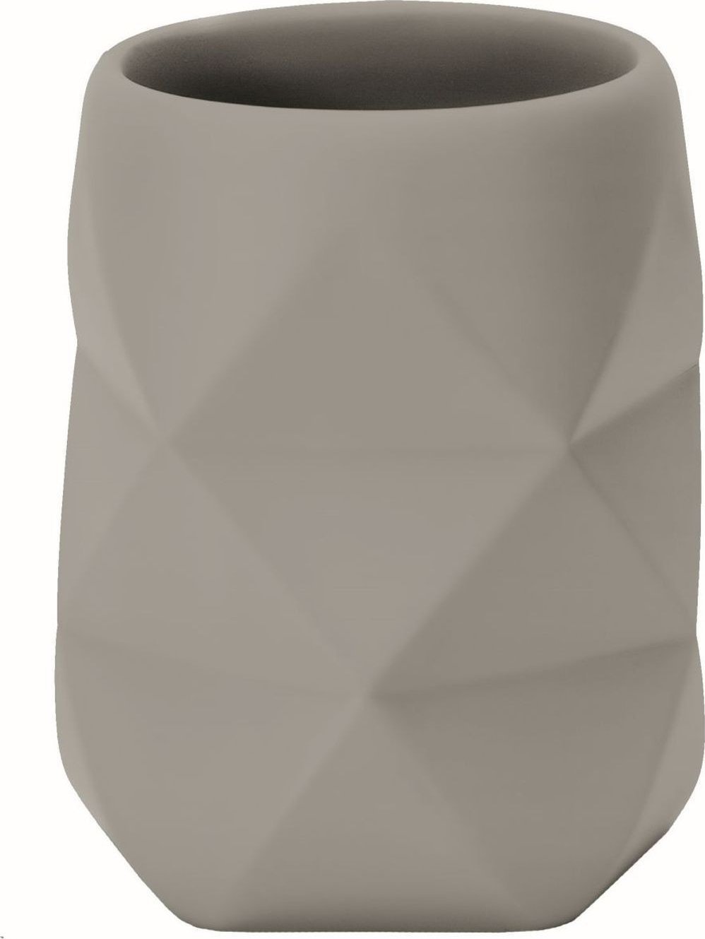 Kleine Wolke Kleine Wolke Crackle Kubek łazienkowy szary