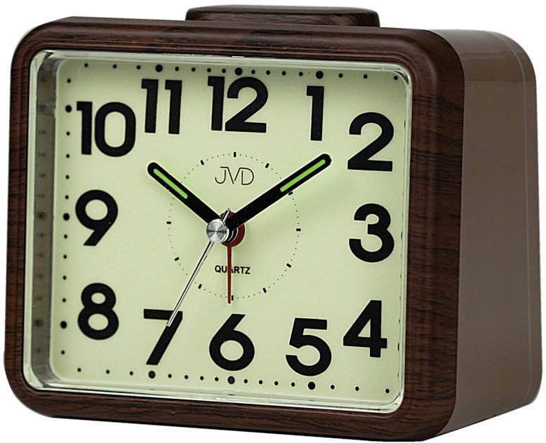 JVD Budzik SRP1080.2 11x9 cm podświetlenie .