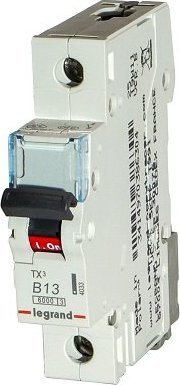 Legrand Wył.Nadpr.6kA AC 1p B13A S-301 Legrand TX3 403356