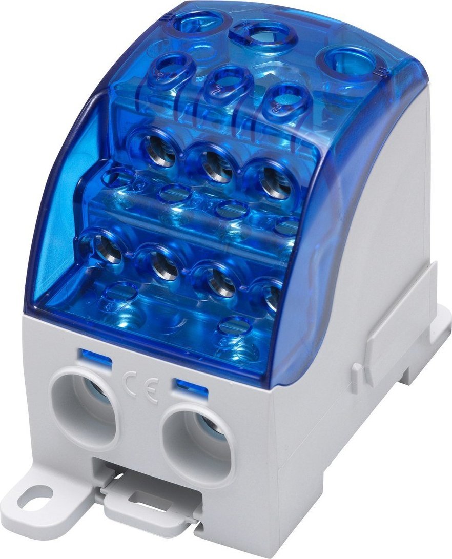 Simet Blok rozdzielczy - uniwersalny Al/Cu SUB 400 (82080) SIMBLOCK niebieski 81651003