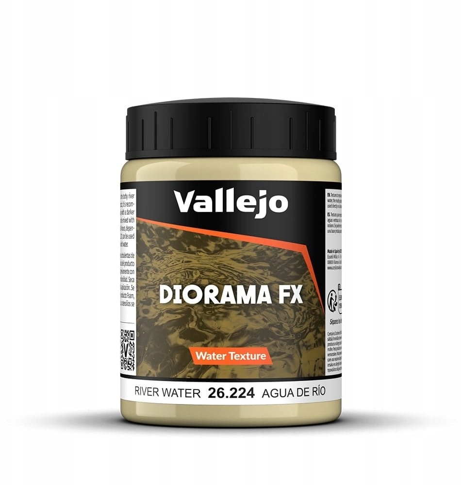 Vallejo: 26.224 - Diorama FX - Water Textures - River Water (200 ml)