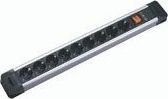 Listwa zasilająca Bachmann 9x 9 gniazd 2 m czarna
