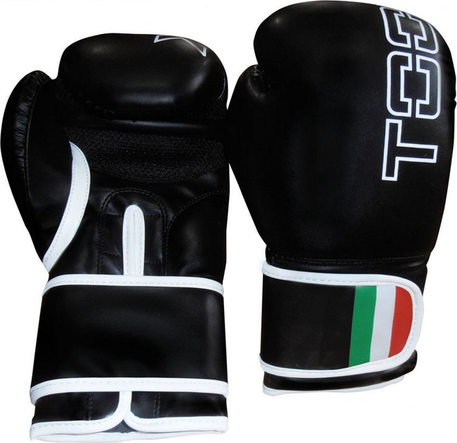 Toorx Boxing gloves TOORX LEOPARD BOT-001 8oz black eco leather