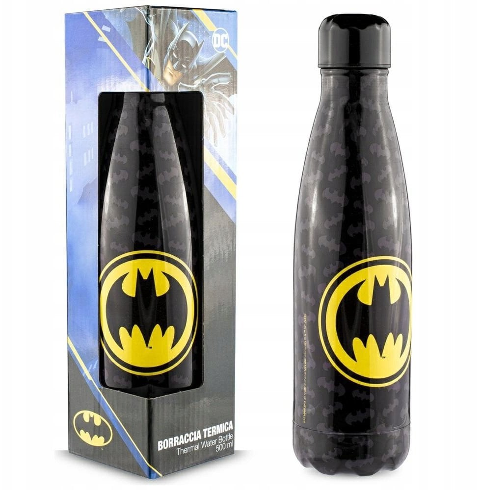 Butelka na wodę Coriex Batman 500ml czarny 10773