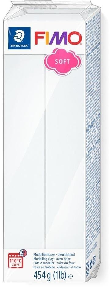 Masa termoutwardzalna Fimo 454g biały