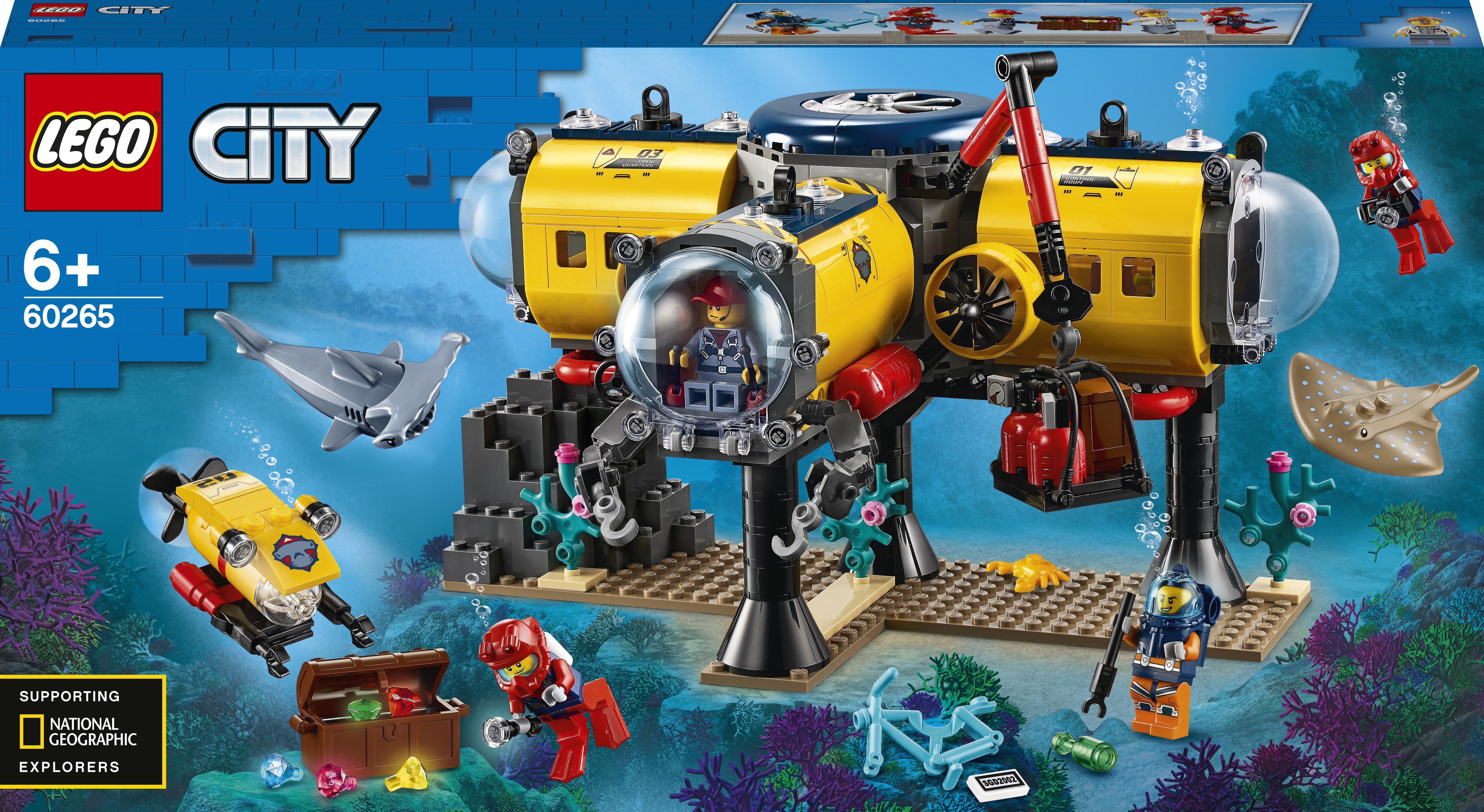 LEGO City Baza badaczy oceanu (60265)