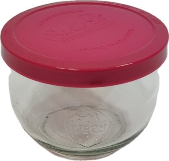 Wamar-Sosenka Zestaw Słoików WECK Pojemność 580 ml średnica 100mm 6 sztuk + Silikonowe wieka