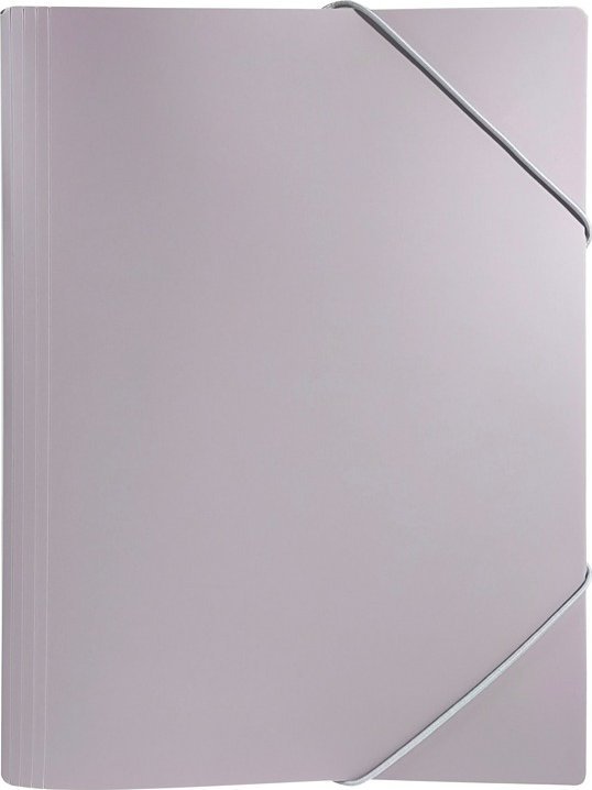 Biurfol Teczka rysunkowa z gumką A4 plastikowa PP soft touch różowa BIURFOL