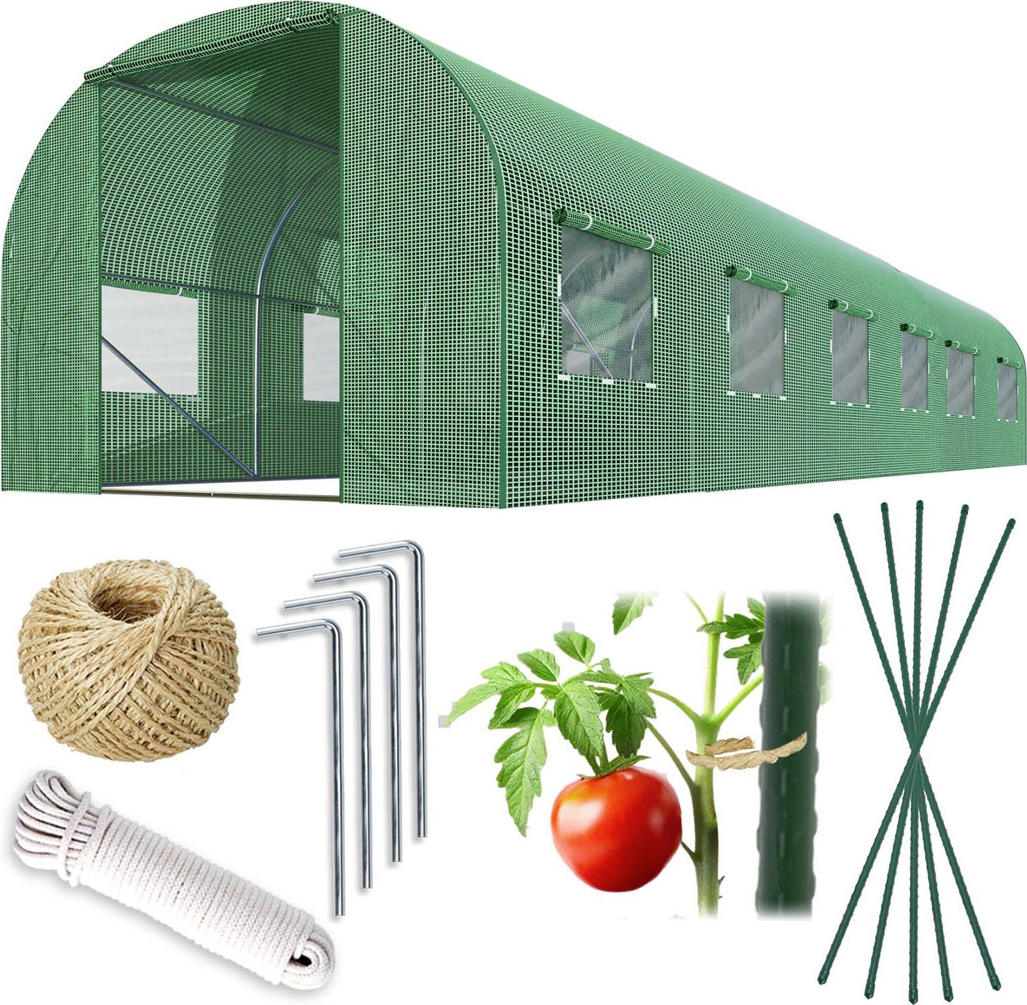 Tunel ogrodowy 3 x 6 m (18m2) Plonos