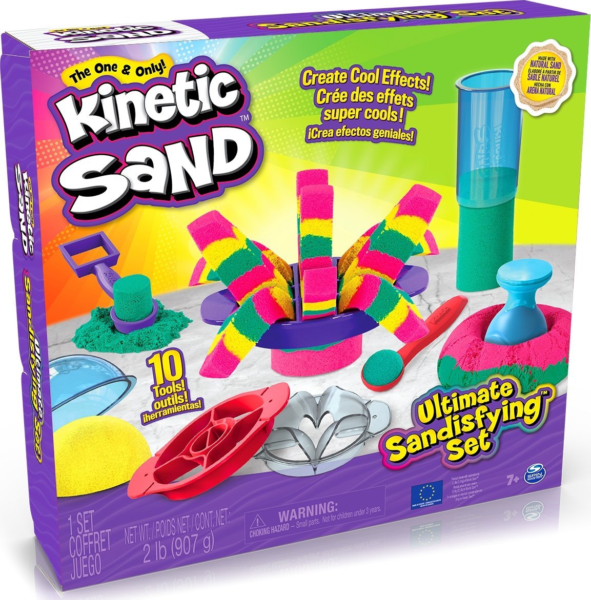 Spin Master Satysfakcjonujący Zestaw Kinetic Sand