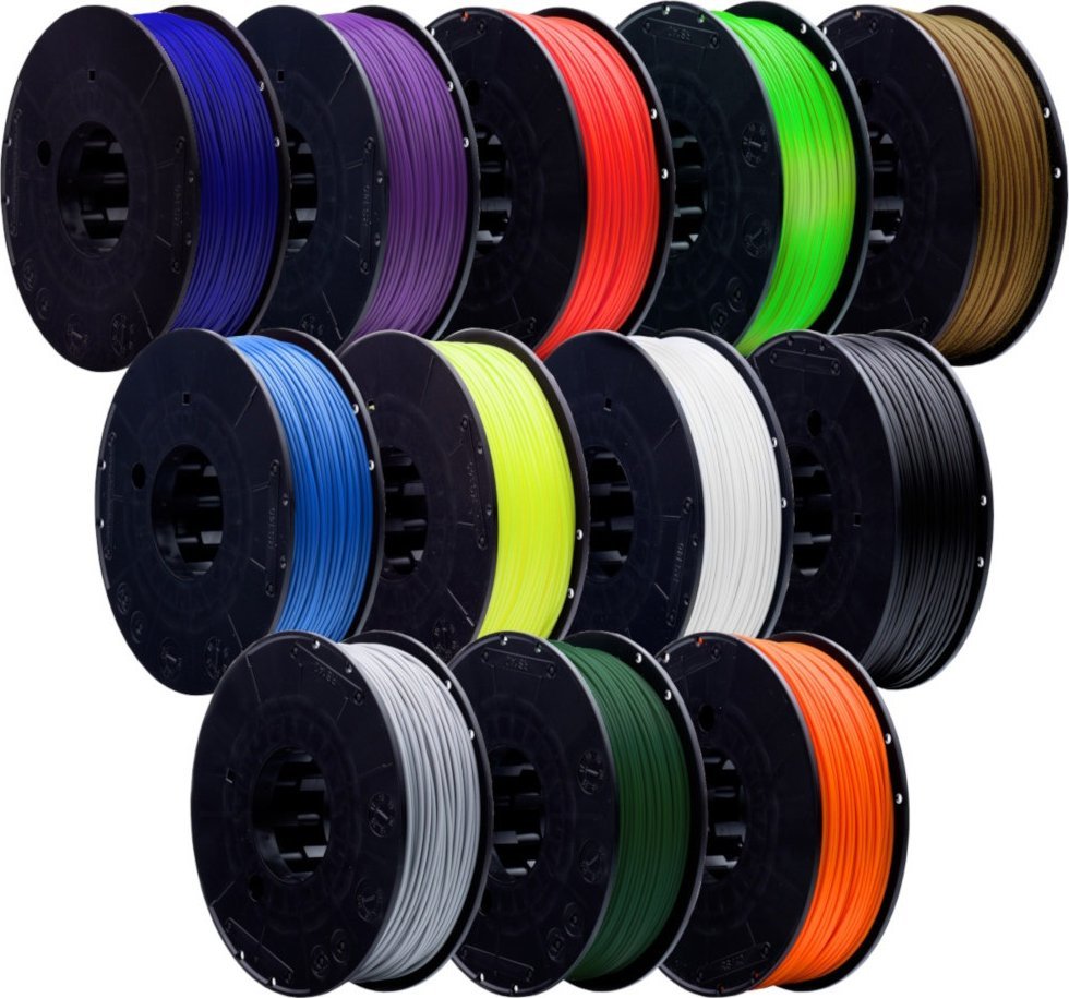 Print-me Zestaw filamentów Swift PETG 1,75mm 1,2kg - 12 kolorów}