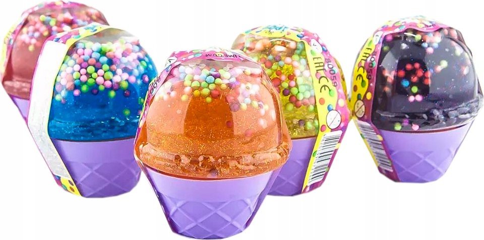 Maksik Glutek Slime antystresowy Lód 70ml TM Lovin 80165 p28, mix cena za 1 szt