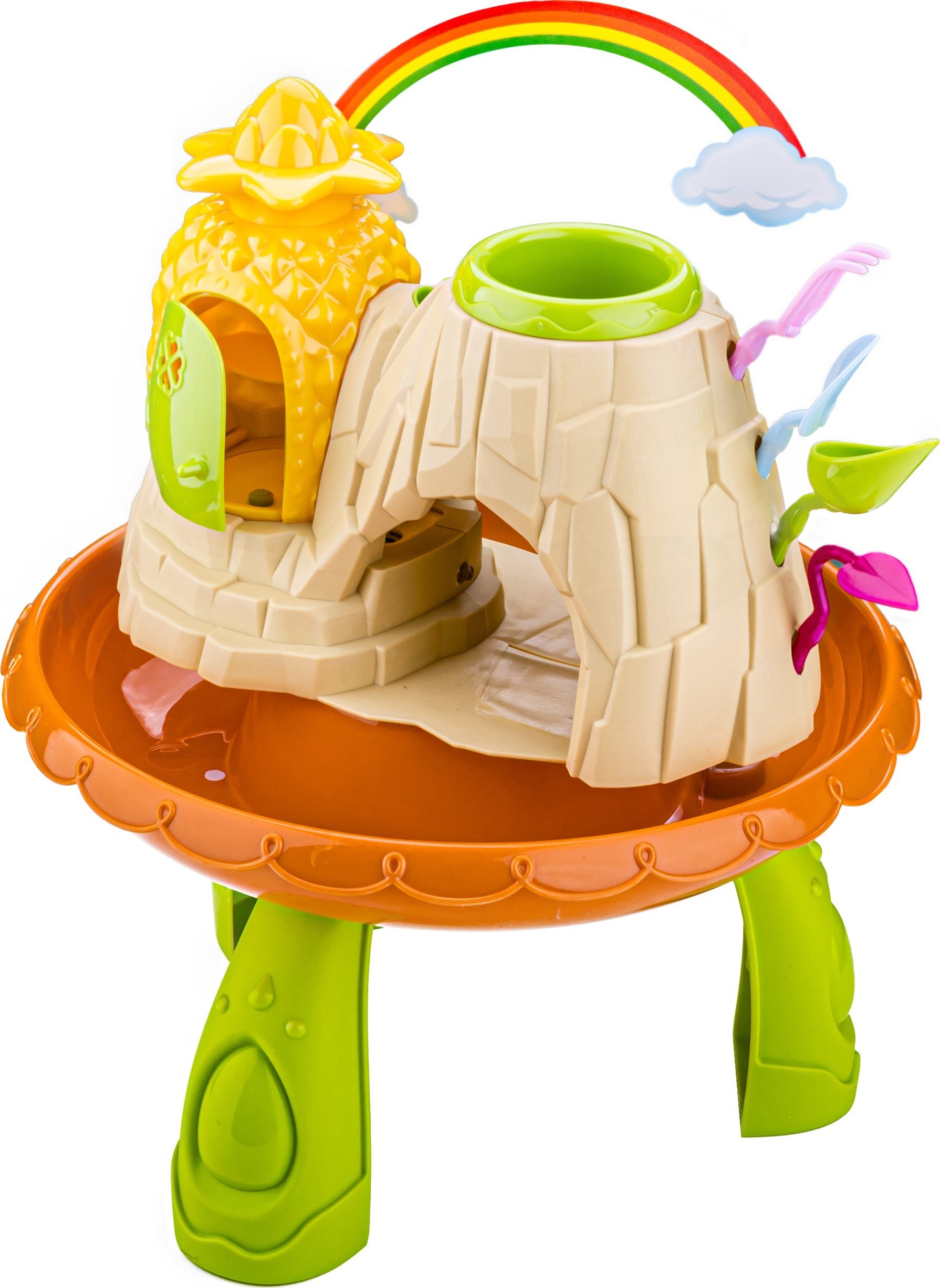 Zestaw Małego Ogrodnika UPRAWA Nawilżacz do roślin, Stolik, Domek Dla Lalek, Doniczka Na Rośliny