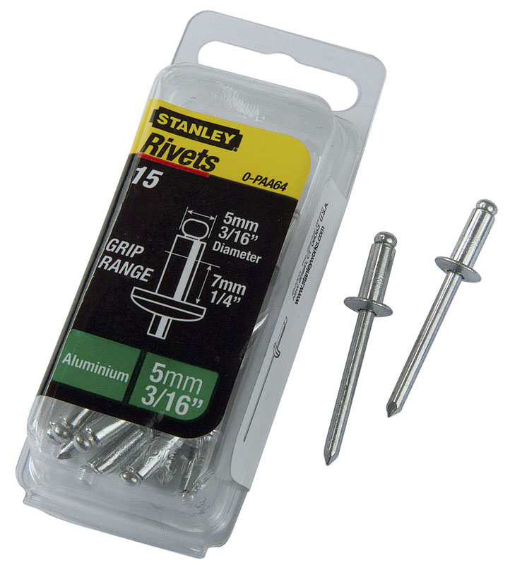 Stanley Nit aluminiowy zrywalny 5x9,5mm, 15szt. 1-PAA66T