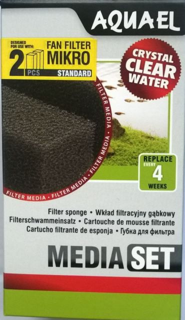 Aquael WKŁAD FILTRACYJNY FAN MIKRO/ 2SZT