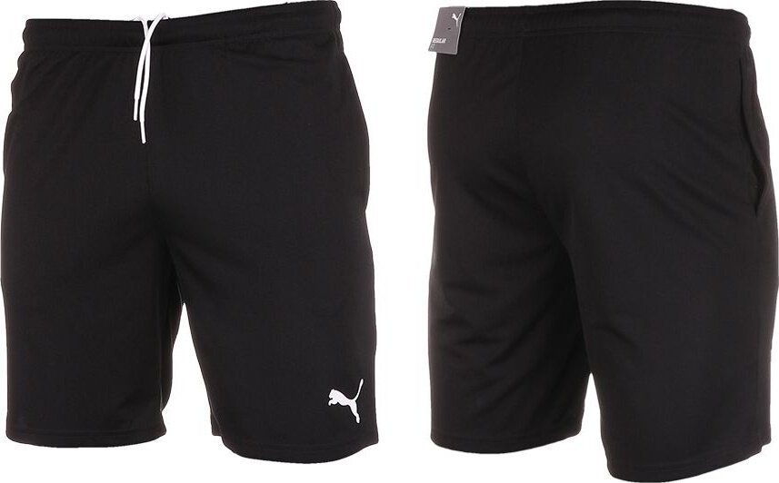 Puma Spodenki męskie Puma teamRISE Training Shorts czarne 657336 03 XL