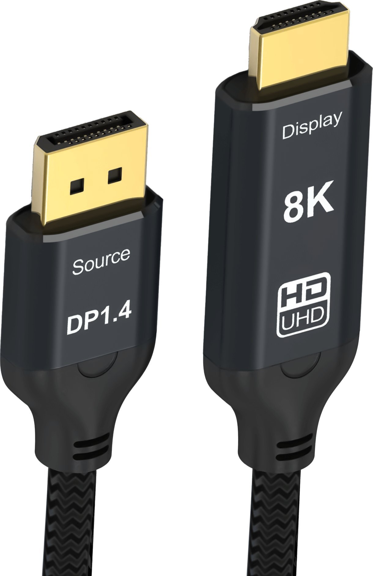 Reagle Reagle Kabel Display Port do HDMI DP DisplayPort 8K@60Hz 4k@144Hz 3M