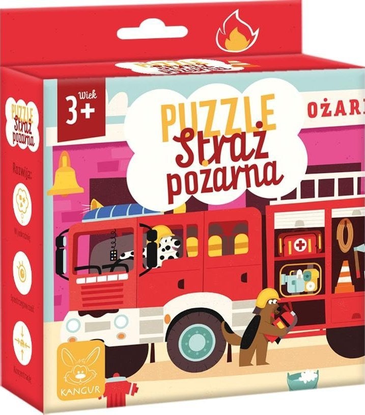 Kangur Puzzle Straż Pożarna 3+ 41565