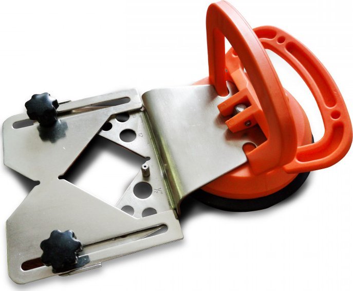 Sourcing Diamond drilling guide with suction cup, 4-155mm