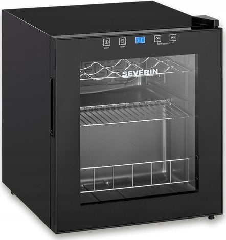 SEVERIN WKS 8907 Chłodziarka do wina 15 butelek 46L czarna