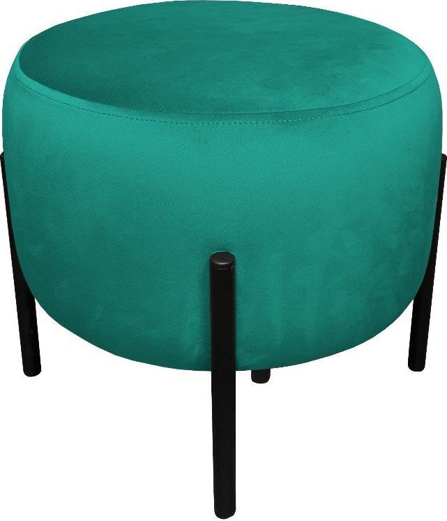 Atos Pufa WILFRED MG VELVET morska