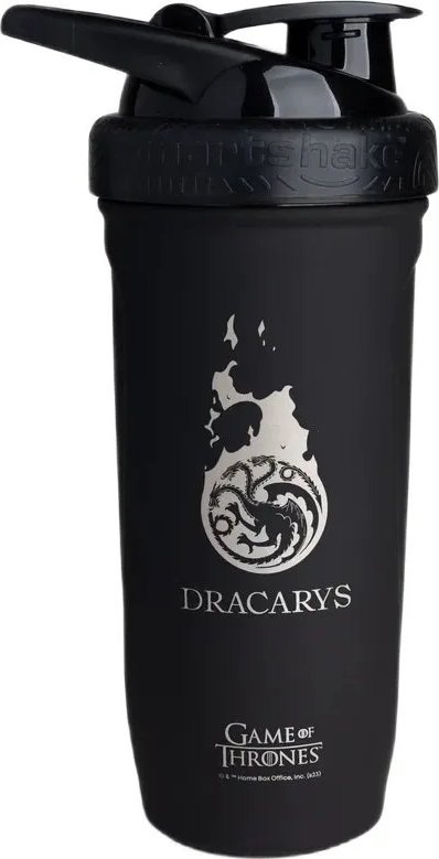 Smartshake SmartShake - Reforce Stainless Steel - Game Of Thrones, Dracarys, Pojemność, 900 ml