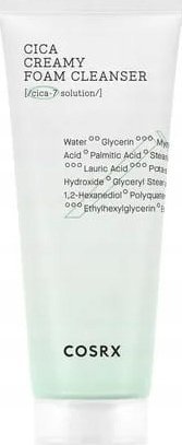 CosRx Pure Fit Cica Creamy Foam Cleanser Pianka oczyszczająca do twarzy 150 ml