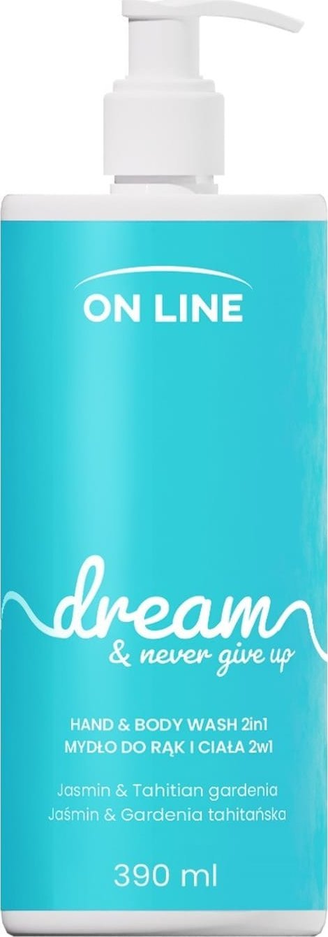 On Line ON LINE Emocje Mydło do rąk i ciała 2w1 Dream 390 ml