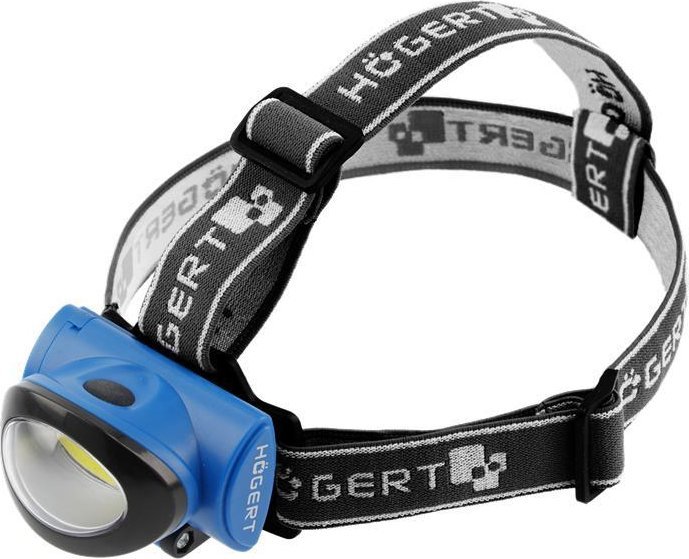 Latarka czołowa Högert Technik Latarka czołowa,3x AAA 1.5V (bez baterii),3W,160lm,10m,IP20