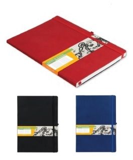 Antra Notes B5 Linia Impresja Czarny