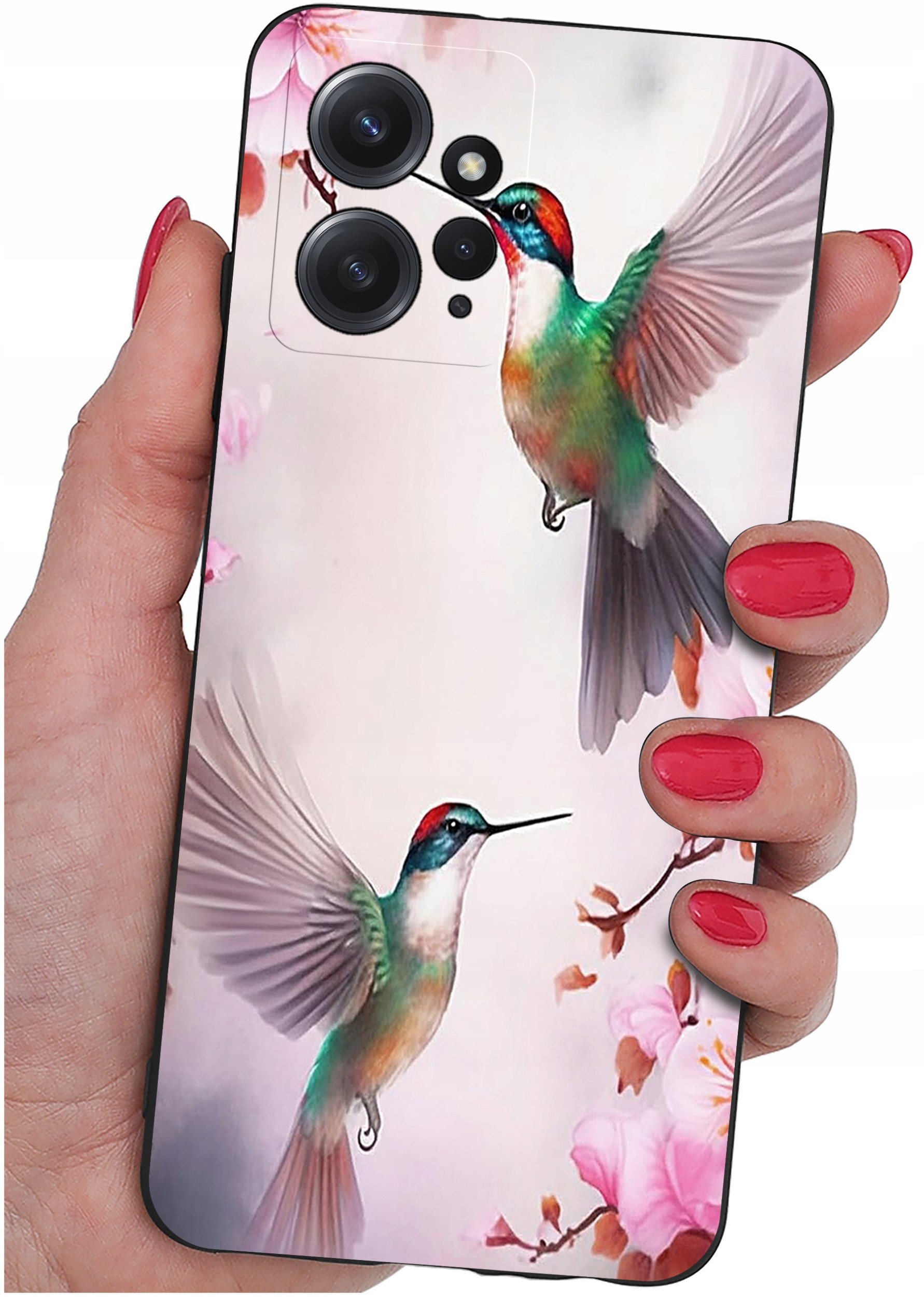 ETUI do Xiaomi Redmi Note 12 4G | WZORY | SILIKONOWE MATT CASE + SZKŁO 9H